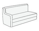3-х местный диван Бостон подлокотник с правой или с левой стороны Арт. 3Б/3В